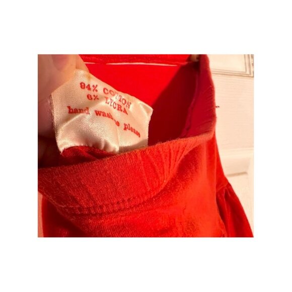 Pattiy Torno Girls Child Skirt Red Elastic Waist Size M ~15" long - Picture 3 of 4